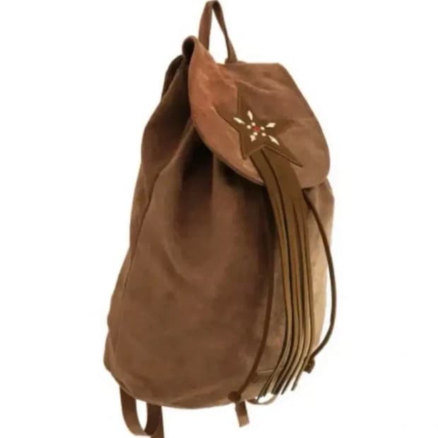 플리즈 프로젝트 웨스턴 스웨이드 백팩