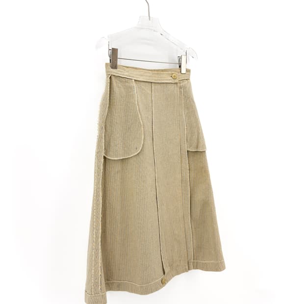 70’s 이세이미야케 스포츠 스트라이프 랩 스커트