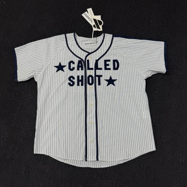 ANCHOVI 앤초비 CALLED SHOT 베이스볼 셔츠져지