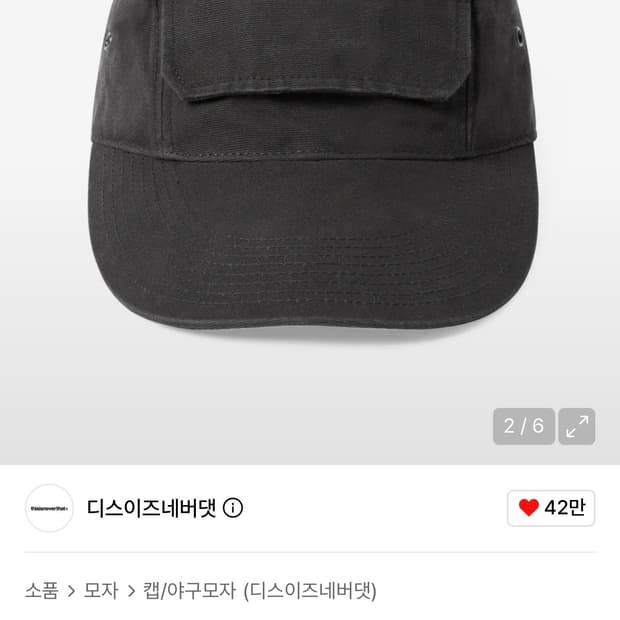 디네댓 고어텍스 WINDSTOPPER Utility Cap 볼캡