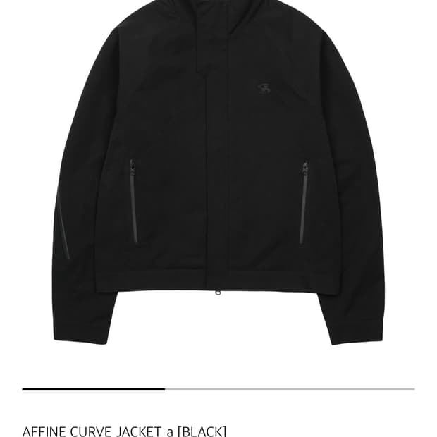 산산기어 어파인 커브 자켓 4사이즈