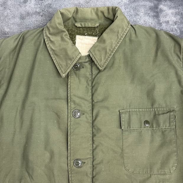 70s US Navy A-2  deck jacket
