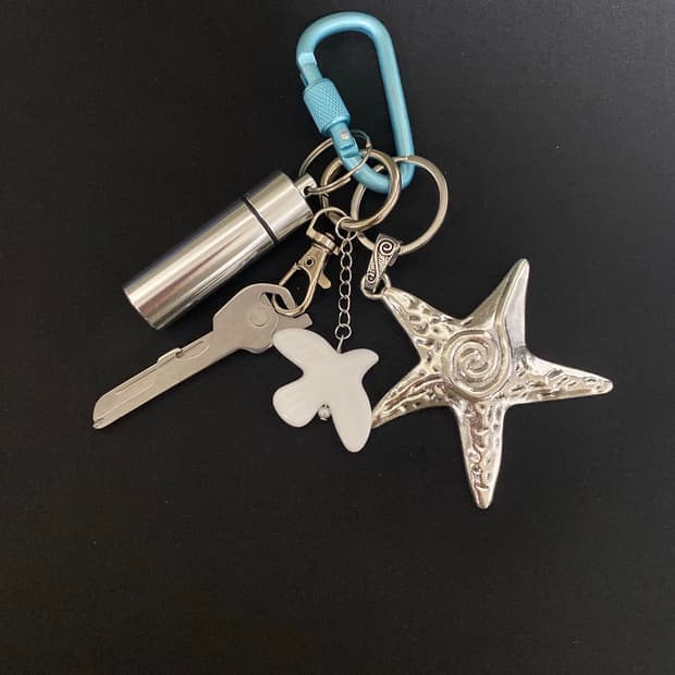 메탈 스타피쉬 키링