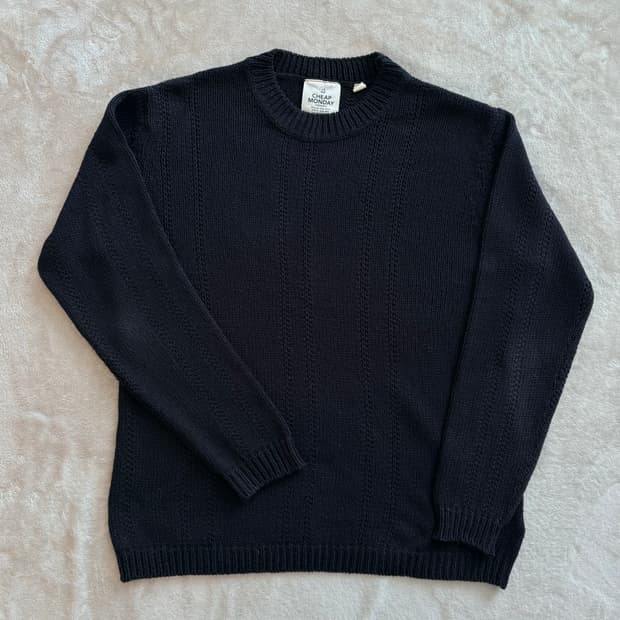 칩먼데이 Midnight Knit 니트, M