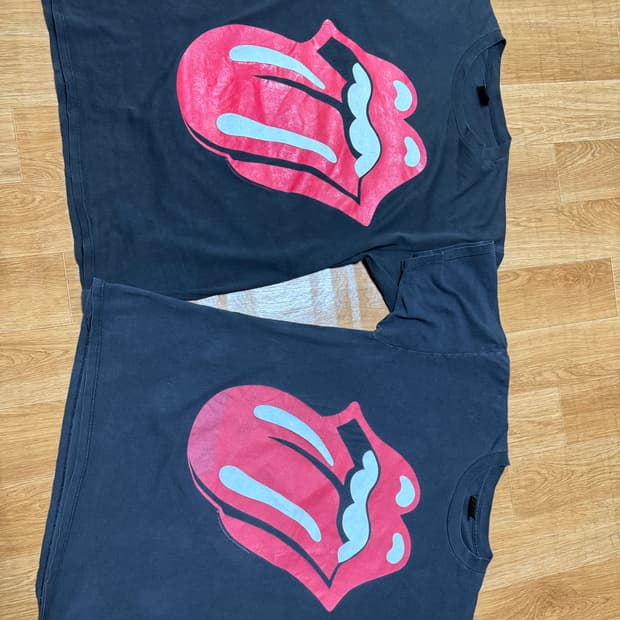 90s 롤링스톤즈 1994 부두라운지 빈티지 밴드티 하드페이딩