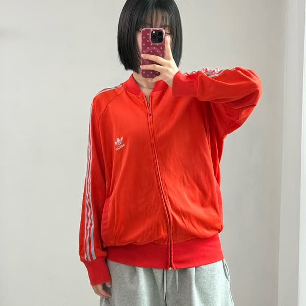 아디다스 오렌지 져지