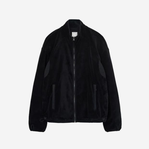 폴리테루 휴먼인덱스 휴먼 플리스 자켓 블랙