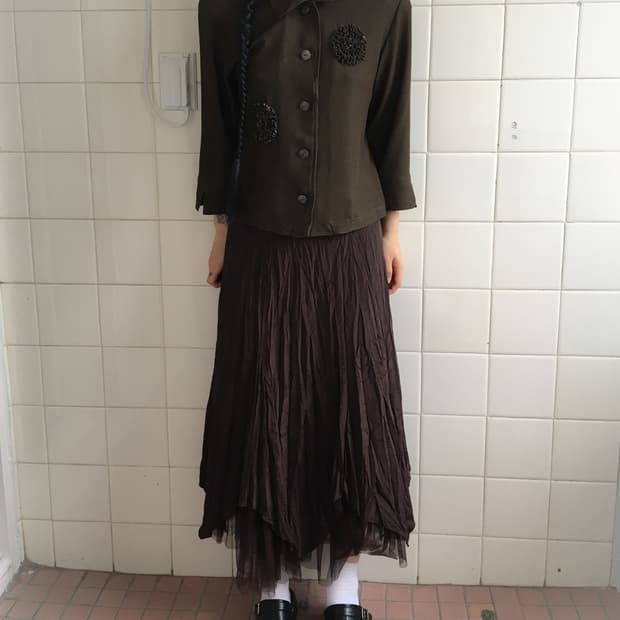 Corsage point jacket