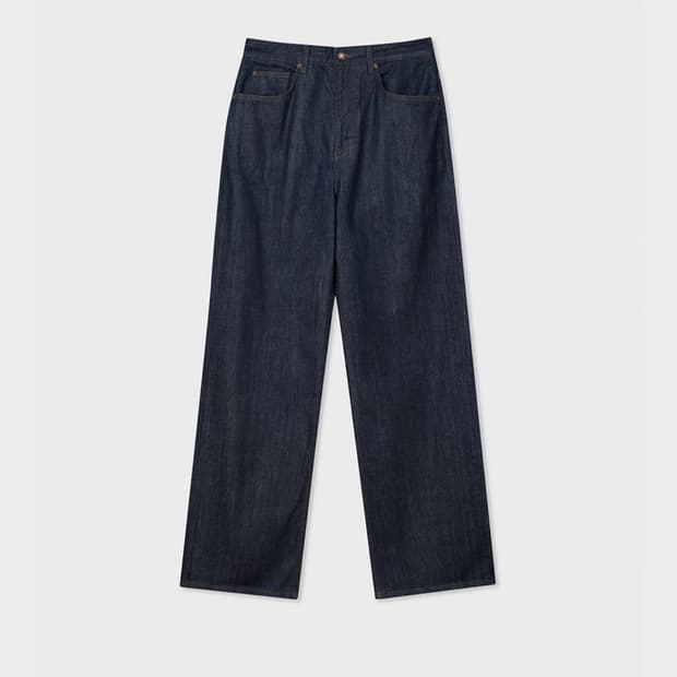 마이라이브러리 602 [Belier | 트루 와이드 데님 팬츠 - 로우 