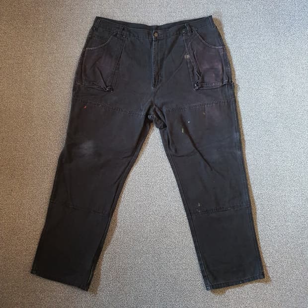 빅사이즈 디키즈 헤비 캔버스 더블니 팬츠 No.59