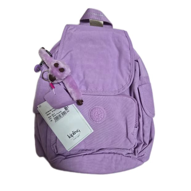 💜키플링 퍼플 연보라 백팩💜