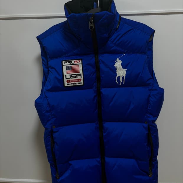 폴로랄프로렌 빅포니 패딩조끼 s