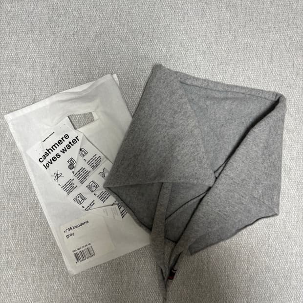 익스트림캐시미어 반다나 그레이