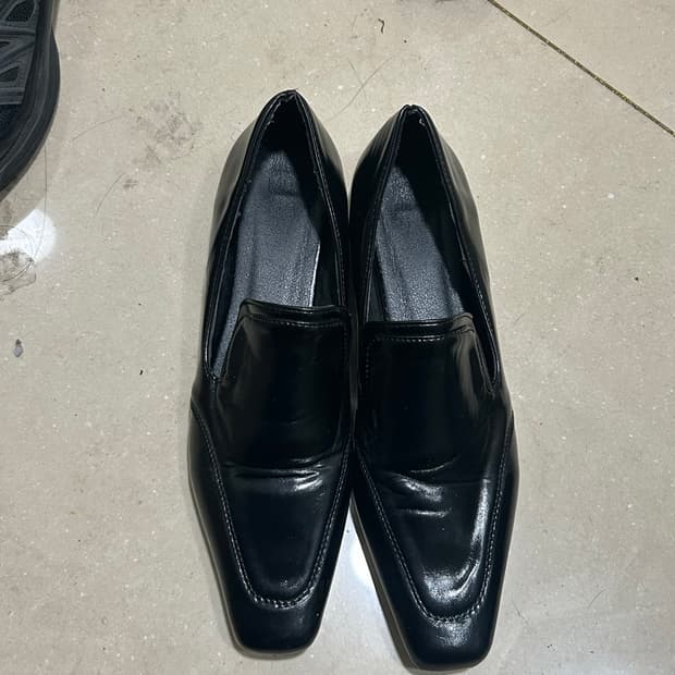 vintage 사각 로퍼