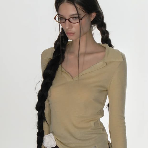 크랭크 시어 카라 탑_옐로우