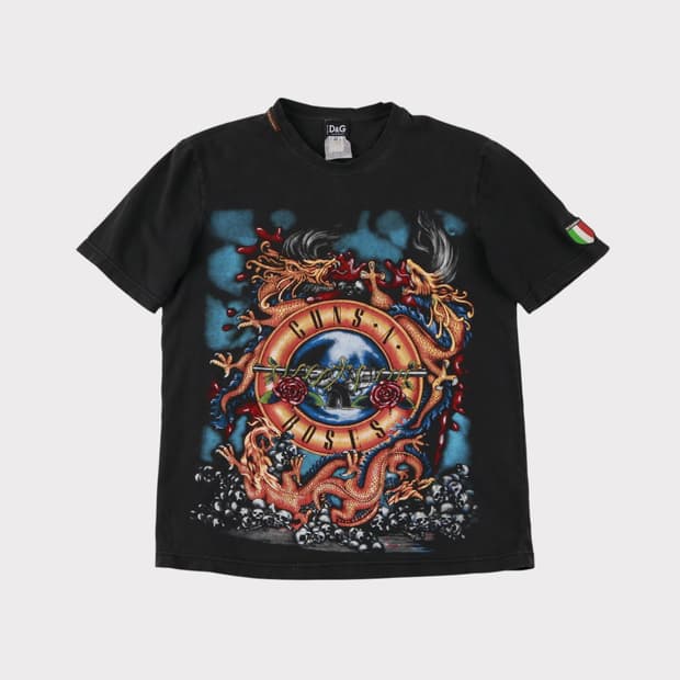 [S] 돌체앤가바나 건즈앤로지스 프린팅 반팔티