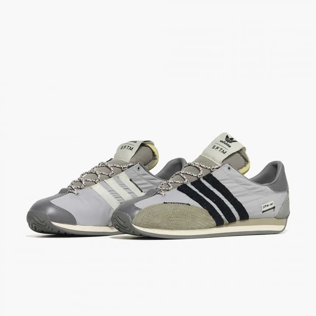 235 아디다스 x 송 포 더 뮤트 컨트리 OG 그레이 투 코어 블랙