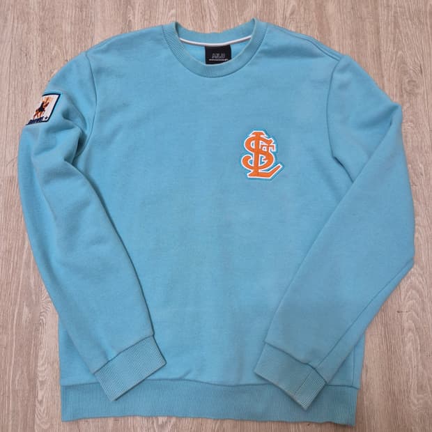 MLB 엠엘비 생루이 자수로고 맨투맨