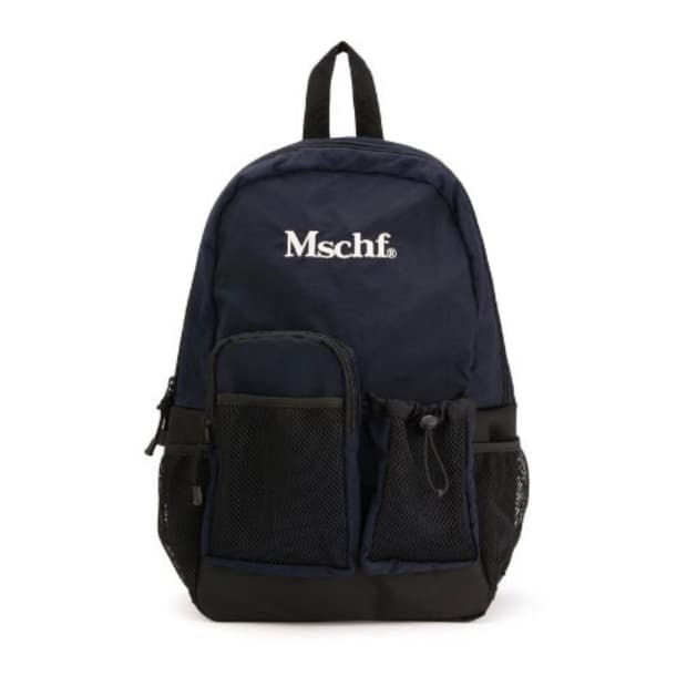 미스치프 멀티 포켓 나일론 백팩 *네이비