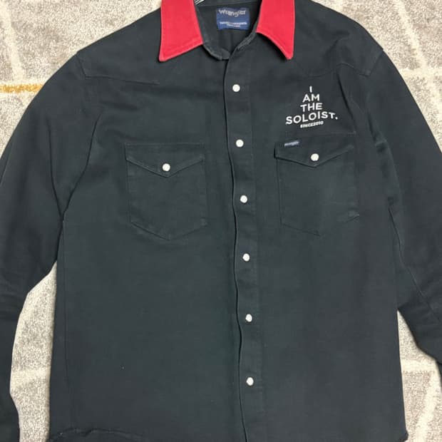 솔로이스트 웨스턴 셔츠 판매합니다