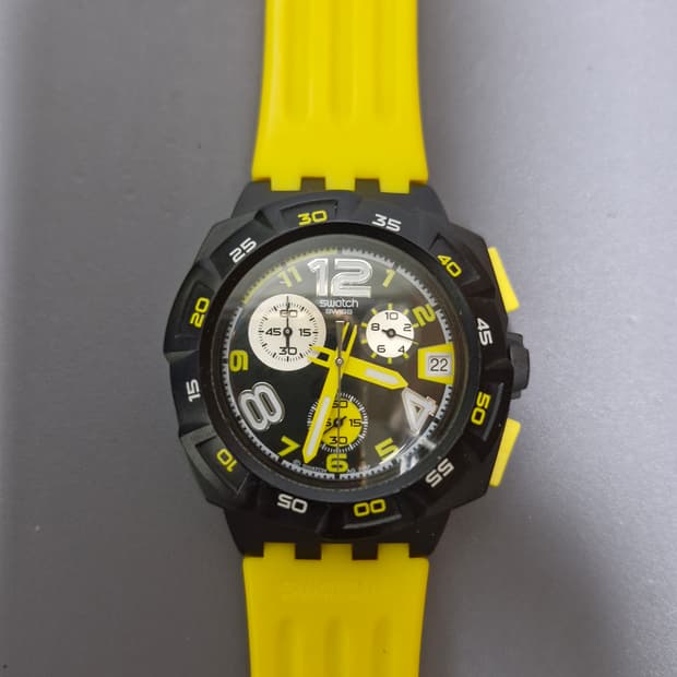 07) 빈티지 스와치 크로노그래프