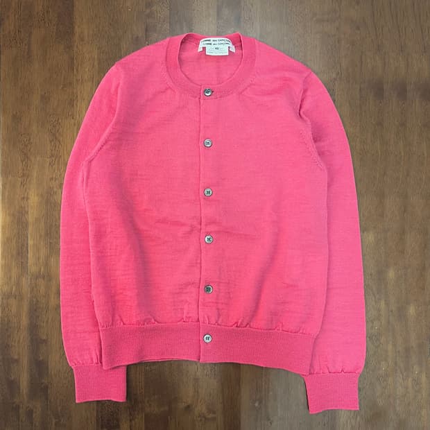 꼼데가르송 AD2018 울 니트 가디건