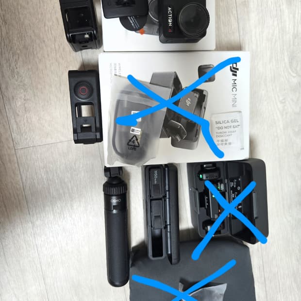 DJI 오즈모 액션캠 4 + 배터리