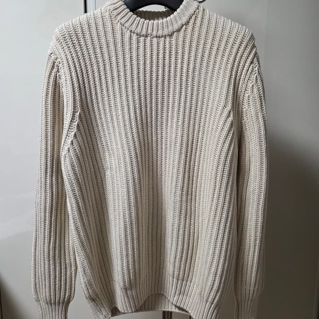 자라 ZARA 헤비 코튼 니트