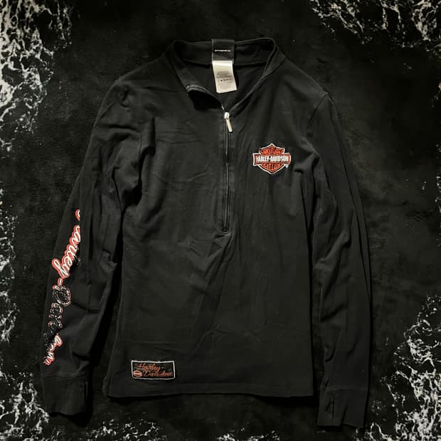 할리데이비슨 핸드워머 롱슬리브