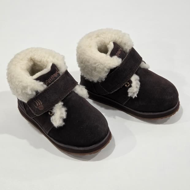 베어파우 키즈 스웨이드 털 부츠 130mm 