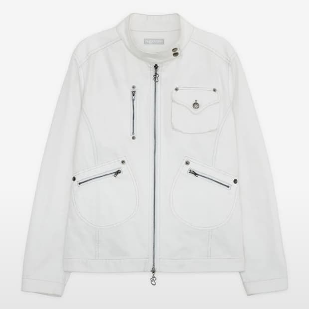 허그유어스킨 라이더 코튼 자켓