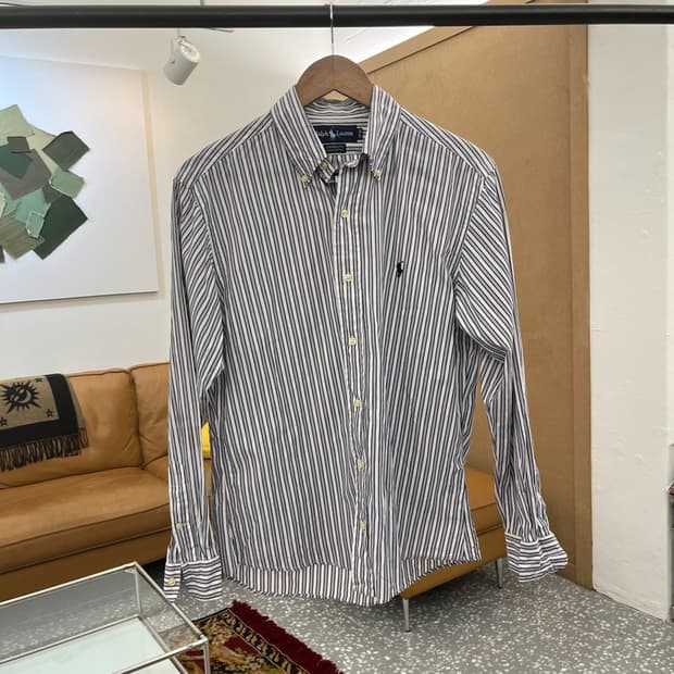 폴로 랄프로렌 YARMOUTH 스트라이프 긴팔 셔츠 95 C05455