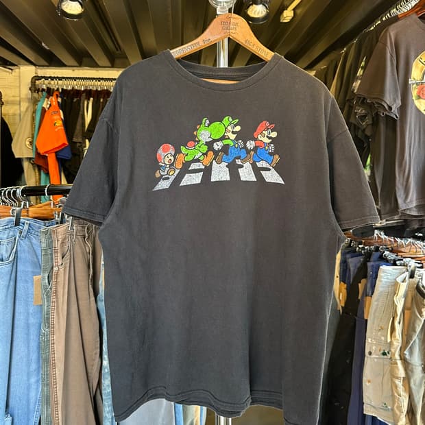 슈퍼마리오 Super Mario 프린팅 티셔츠