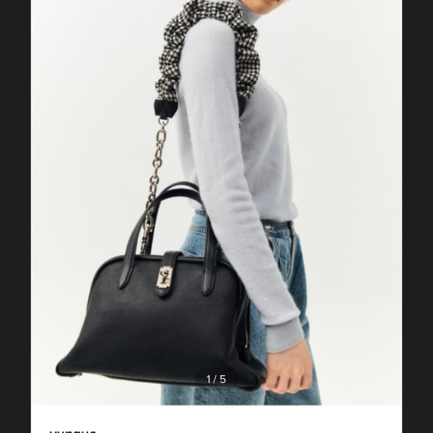 분크 토크 토트 미듐 블랙