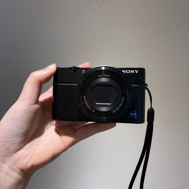 소니 사이버샷 DSC-RX100