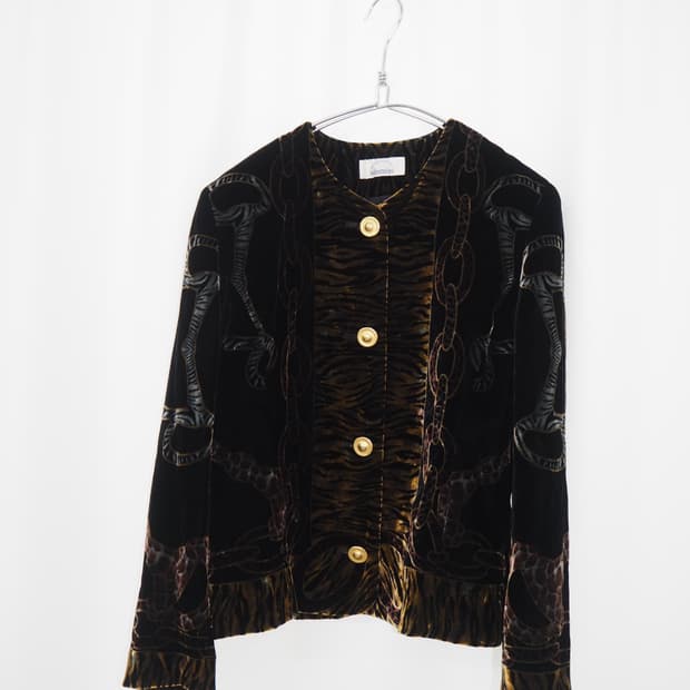 neanmoins velvet jacket 