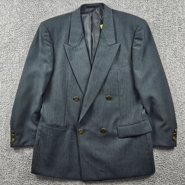DEFEAT 더블 버튼 블레이저 자켓 ( M 추정 ) / 10966