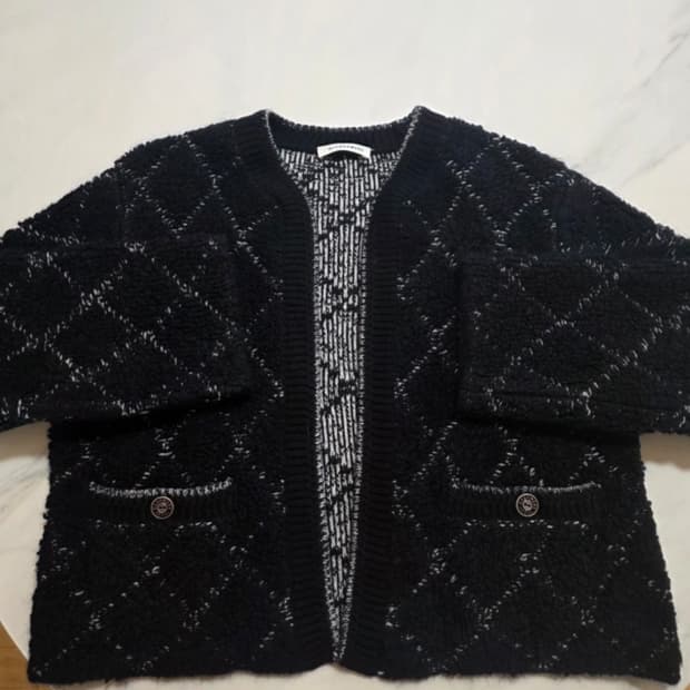 The Cashmere 캐시미어 혼방 가디건