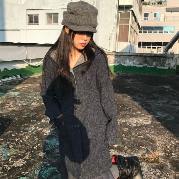 소프트 후드 코트