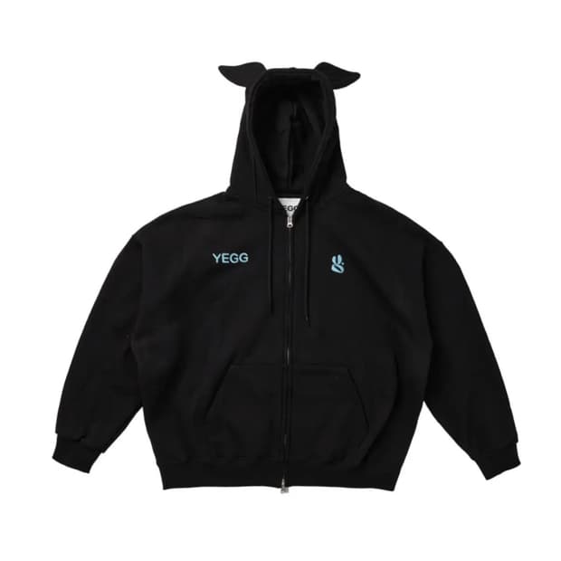 yegg 예그 윙 후드 집업 L
