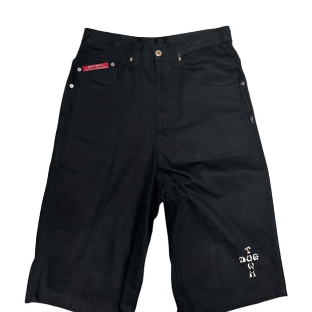 도그타운 블랙 스펠로고 버뮤다팬츠 M
