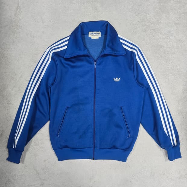 80s 아디다스 서독 저지 블루 파이어버드