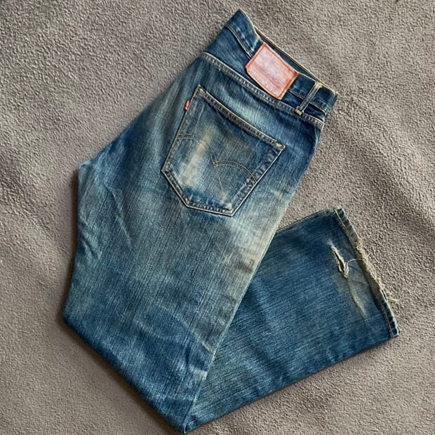 리바이스 501XX 빅E 데님팬츠 W38 L34