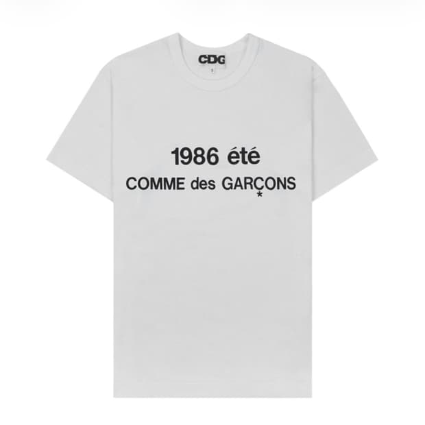 CDG 1986 꼼데가르송 반팔 티셔츠 S