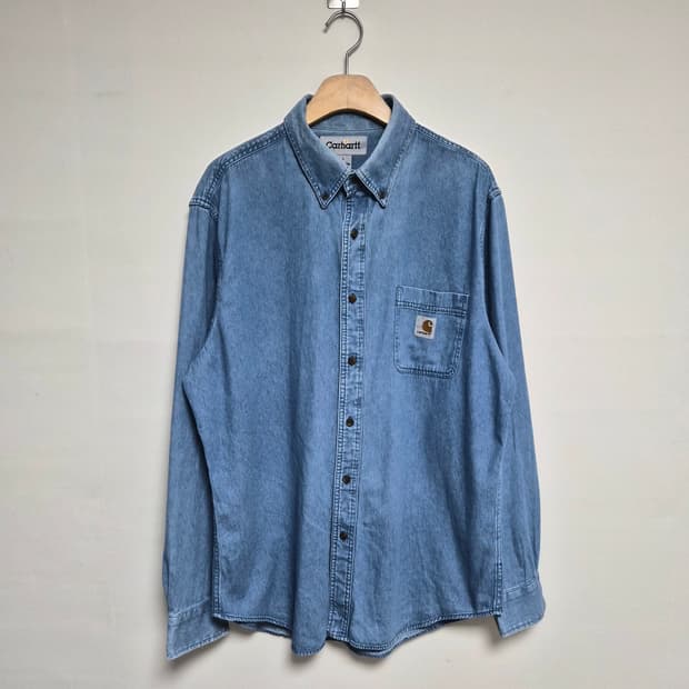 칼하트Carhartt 데님 셔츠 L - S254