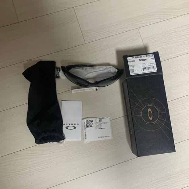 오클리 아이자켓 리덕스 블랙 새상품