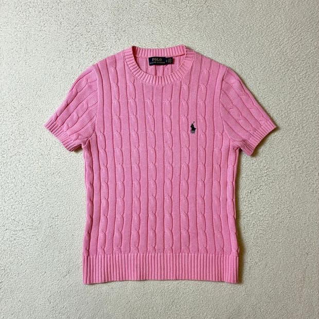 폴로 랄프로렌 신형 우먼스 반팔 니트 PN7954