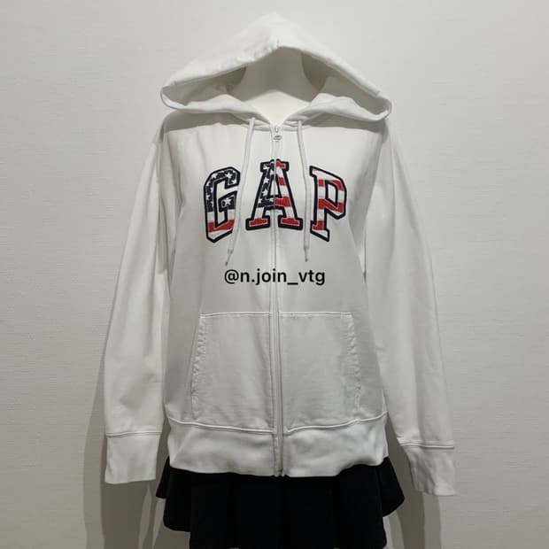 갭 성조기 화이트 후드집업🇺🇸 