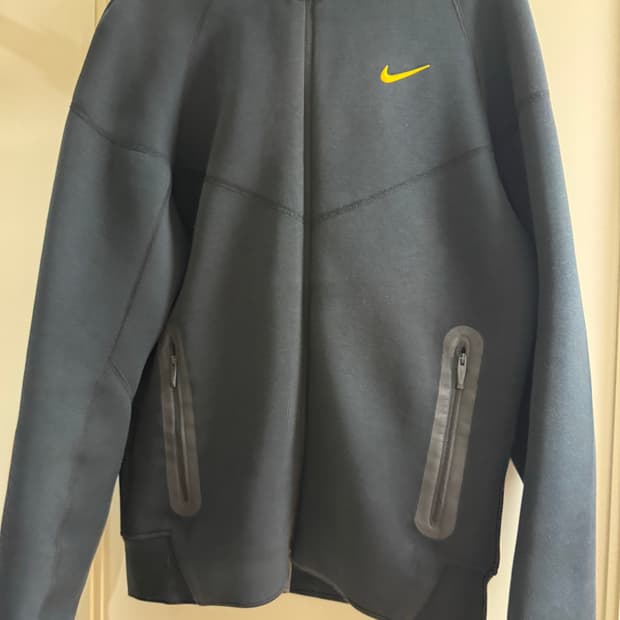 나이키 x 드레이크 녹타 테크 플리스 후드 블랙