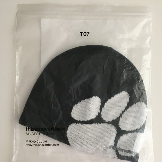 디스이즈네버댓 Big PAW 비니
